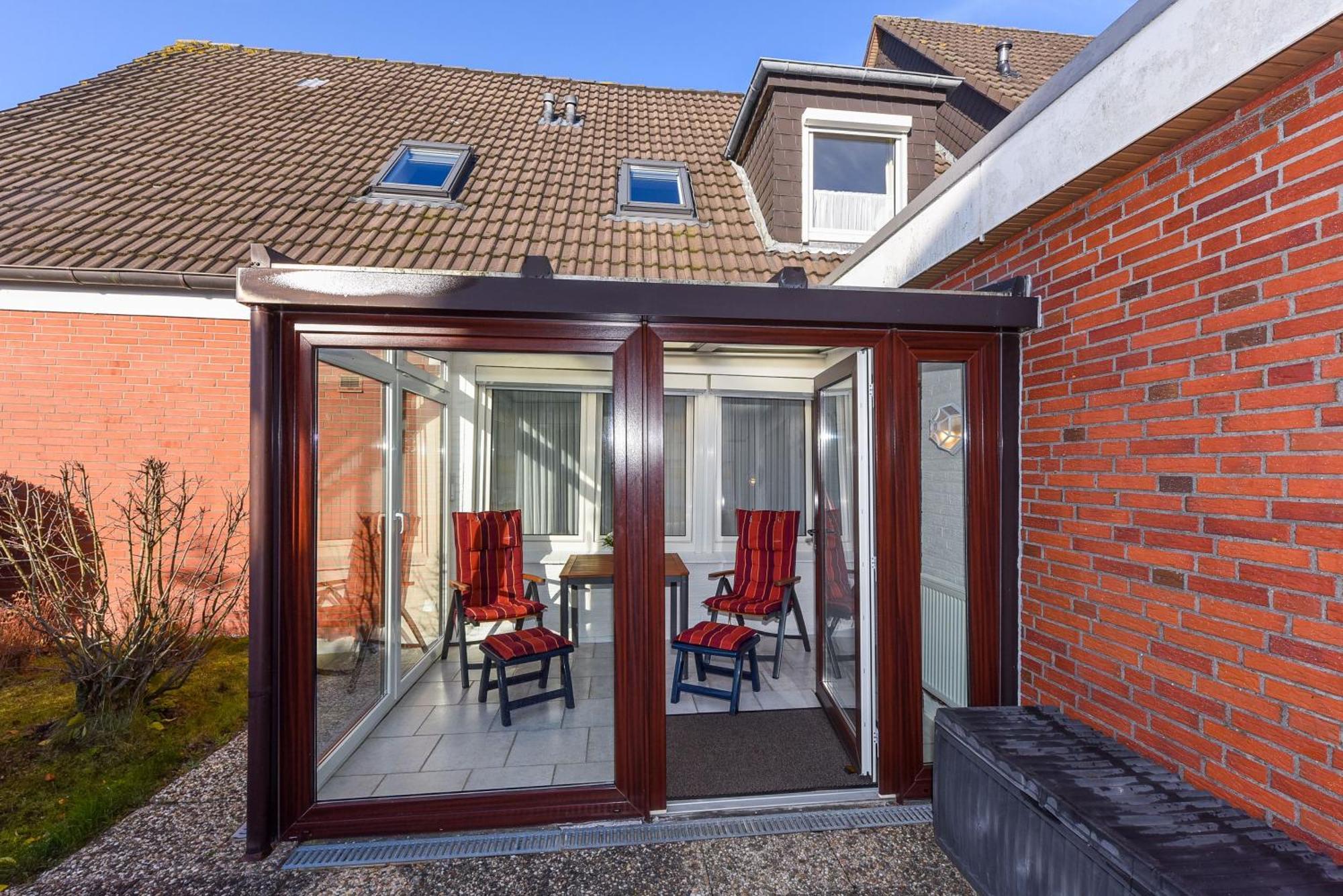 Ferienwohnungen Im Haus Strandkorb ベンサージール エクステリア 写真